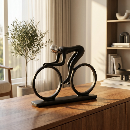 Artistic Sports Sculpture Collection | Handcrafted Resin Figurines for Elegant Home Decor