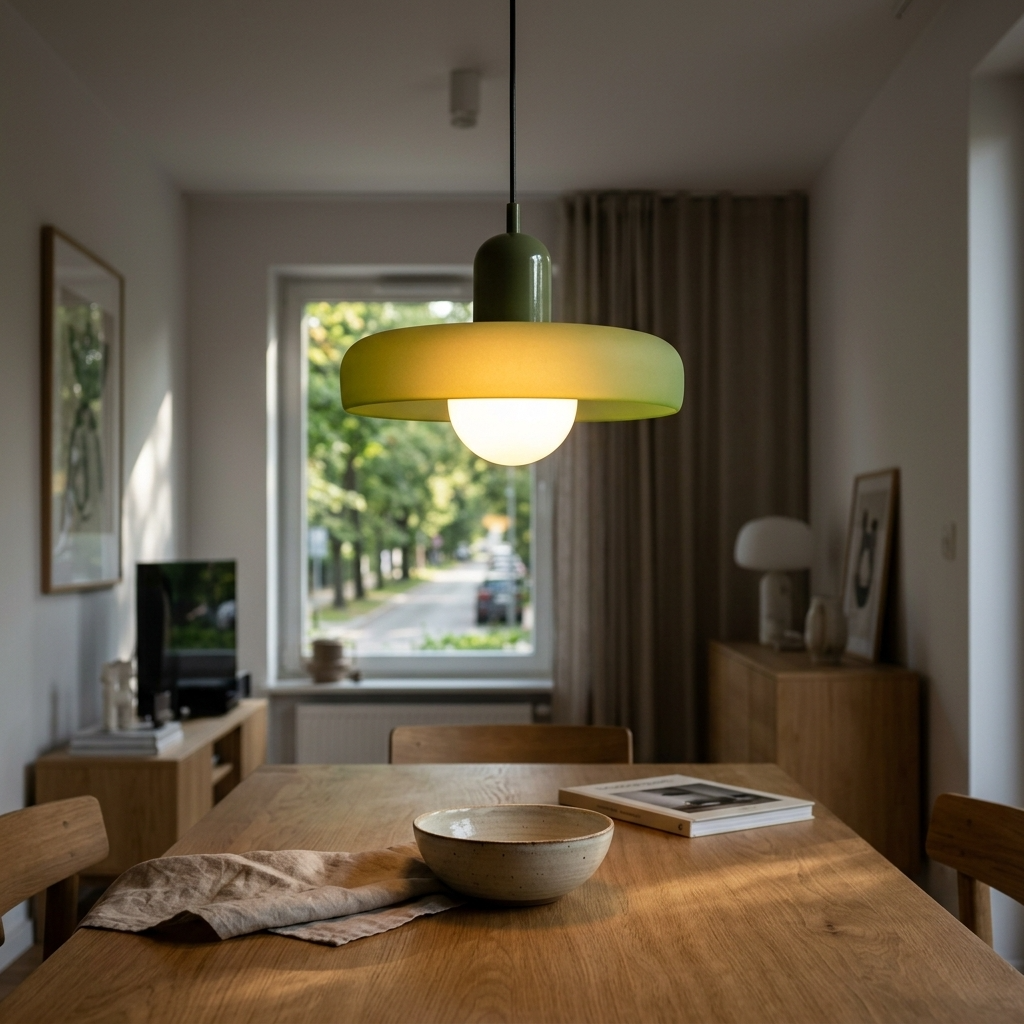 Geometrica | Artistic Handcrafted Glass Bauhaus Pendant Light