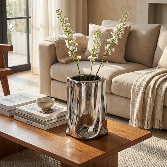Ceramica | Elegant Versatile Ceramic Tabletop Vase for Stylish Decor 00