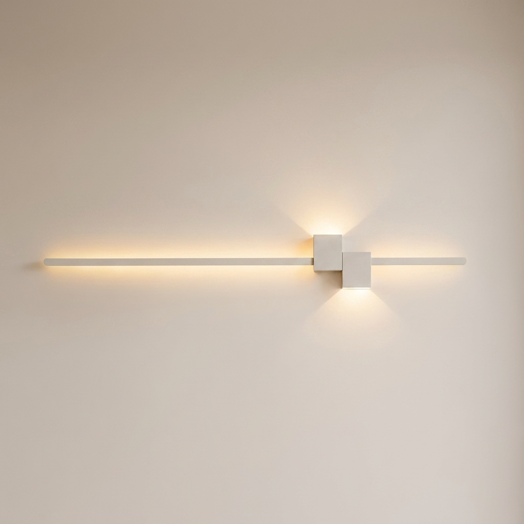 LuxeAura | Elegant Minimalist Oblong LED Wall Lamp for Modern Interiors 10