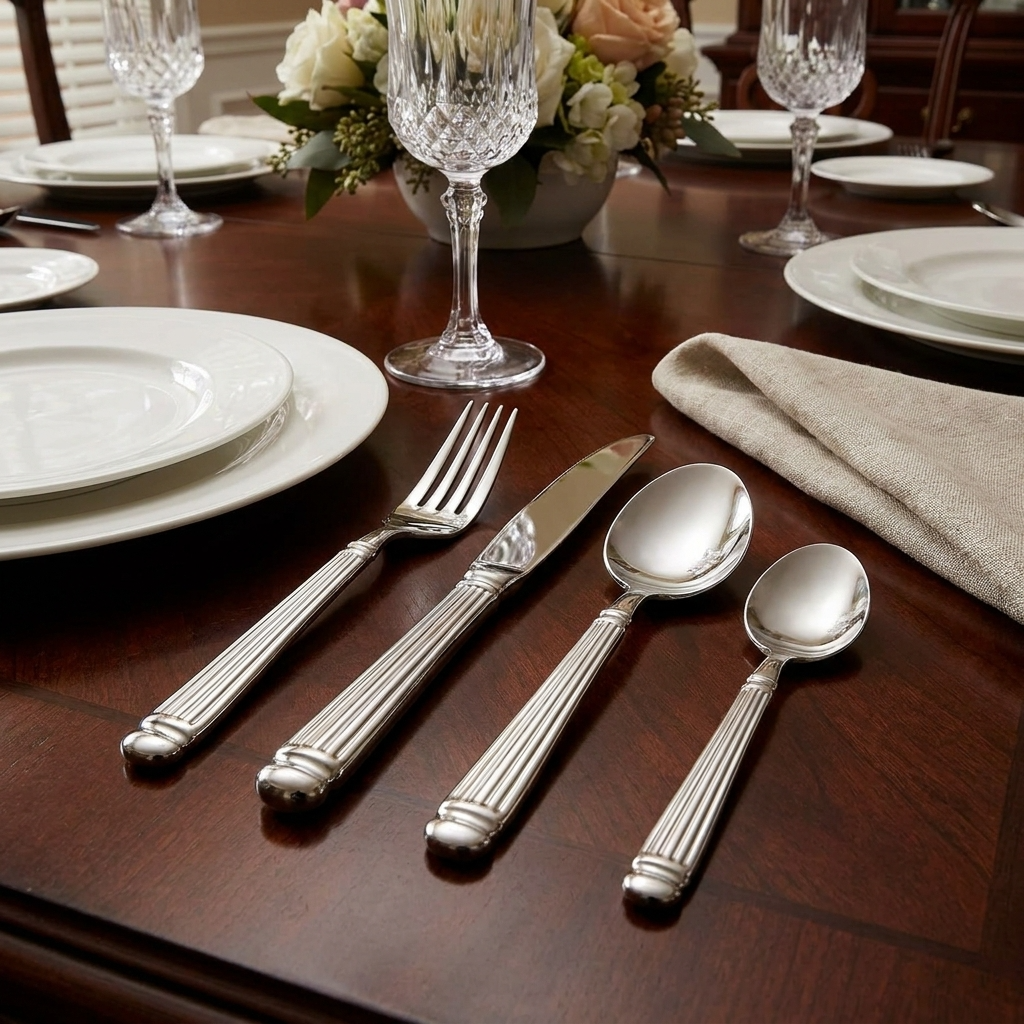 EleganceSteel | Timeless Premium Stainless Steel 16-Piece Cutlery Set 3