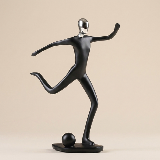 Artistic Sports Sculpture Collection | Handcrafted Resin Figurines for Elegant Home Decor