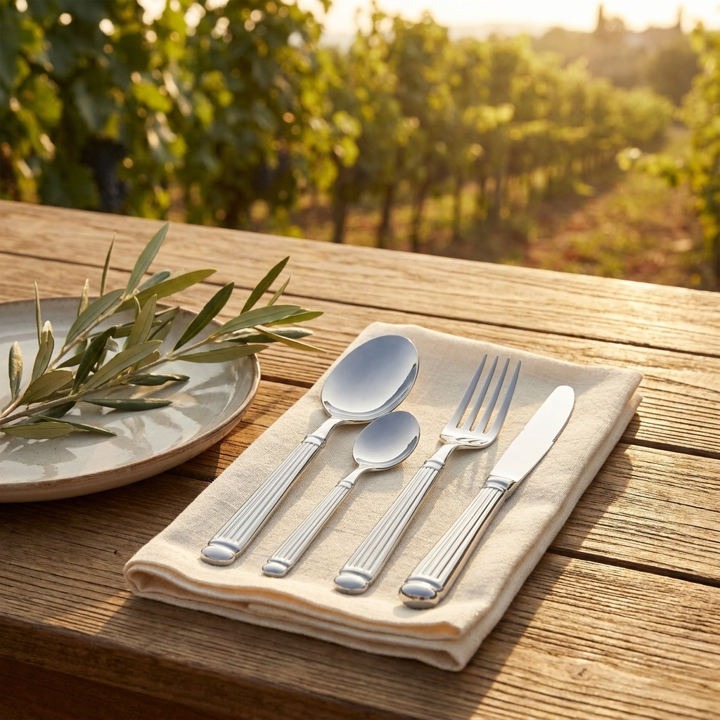EleganceSteel | Timeless Premium Stainless Steel 16-Piece Cutlery Set 5