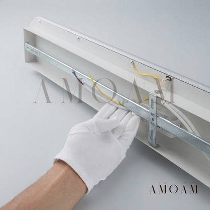 LumosAura | Sleek Modern Oblong LED Ceiling Light Fixture