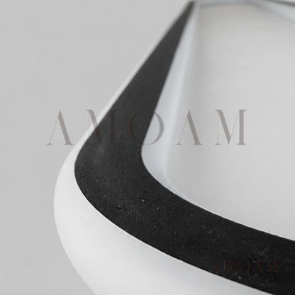 LumosAura | Sleek Modern Oblong LED Ceiling Light Fixture