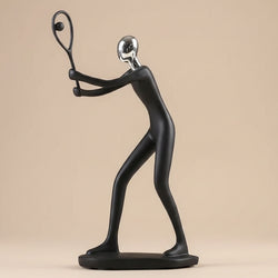 Tennis: 6.7 x 9.8 inches (17 x 25 cm)