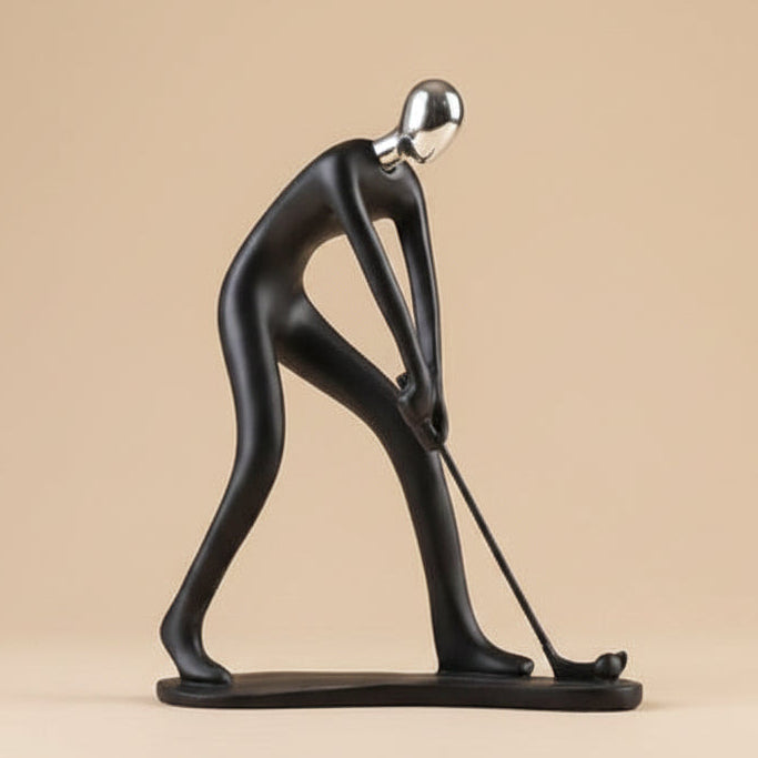 Artistic Sports Sculpture Collection | Handcrafted Resin Figurines for Elegant Home Decor 2
