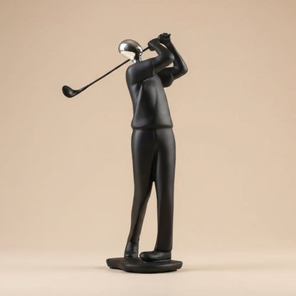Artistic Sports Sculpture Collection | Handcrafted Resin Figurines for Elegant Home Decor 4