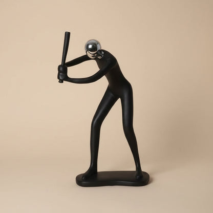 Artistic Sports Sculpture Collection | Handcrafted Resin Figurines for Elegant Home Decor 7
