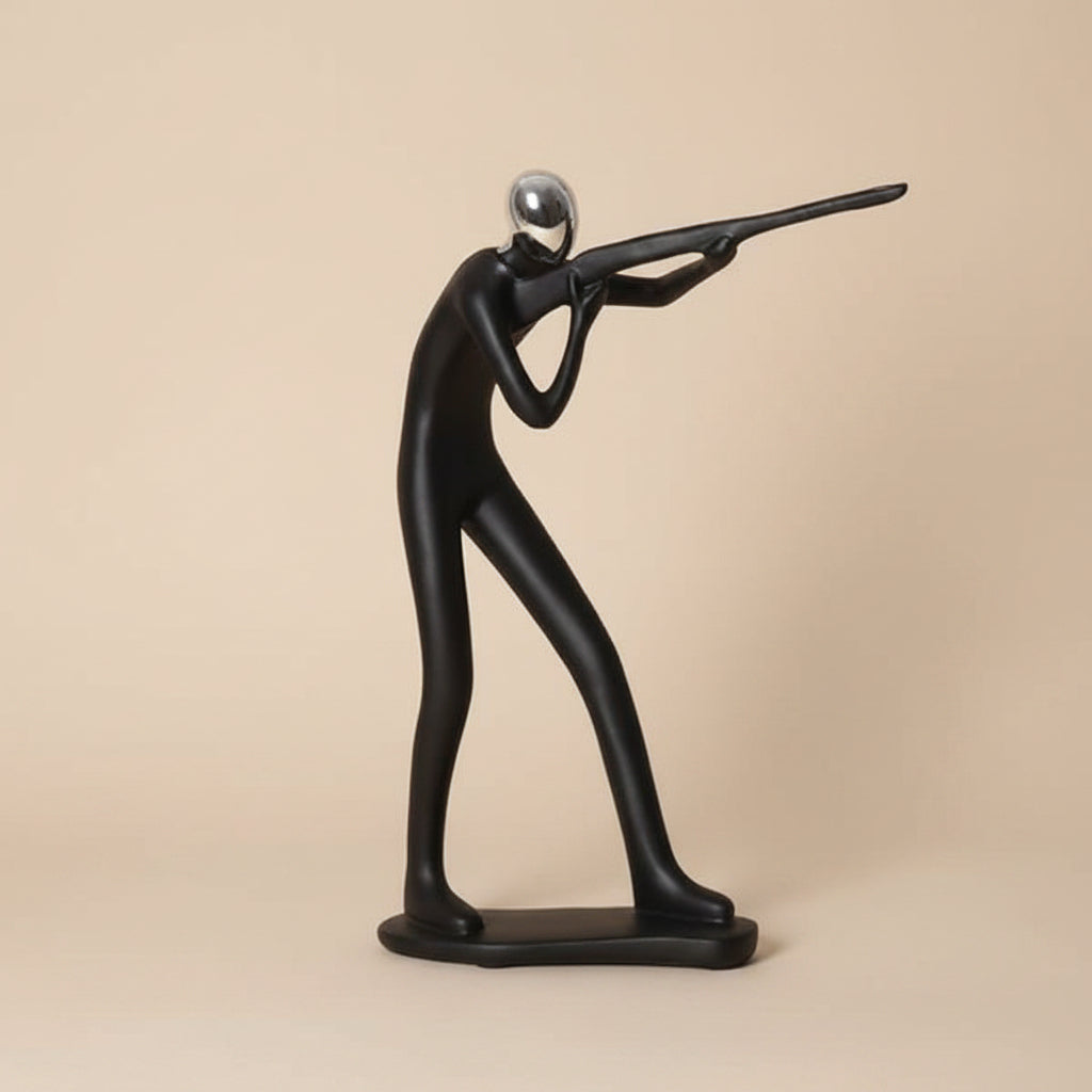 Artistic Sports Sculpture Collection | Handcrafted Resin Figurines for Elegant Home Decor 8