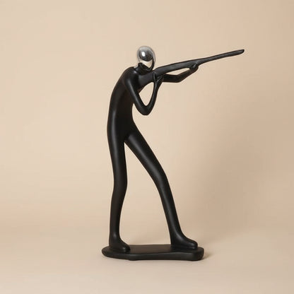 Artistic Sports Sculpture Collection | Handcrafted Resin Figurines for Elegant Home Decor 8