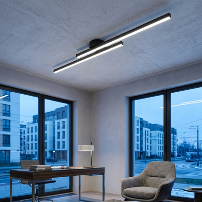 ElaraLight | Nowoczesna minimalistyczna aluminiowa liniowa oprawa sufitowa LED