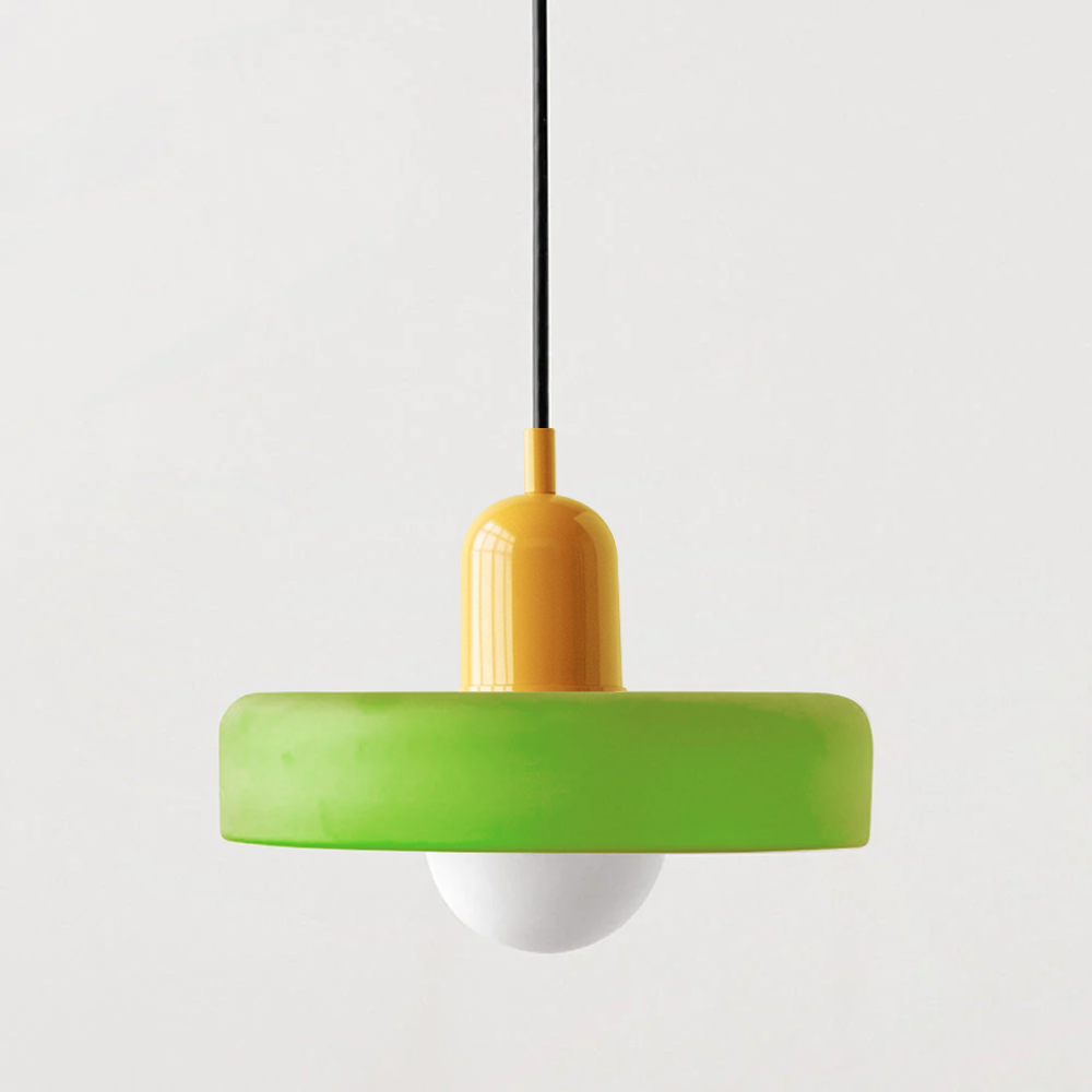 Geometrica | Artistic Handcrafted Glass Bauhaus Pendant Light 11