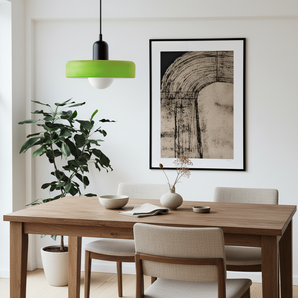 Geometrica | Artistic Handcrafted Glass Bauhaus Pendant Light 21