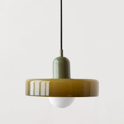 Geometrica | Artistic Handcrafted Glass Bauhaus Pendant Light 22