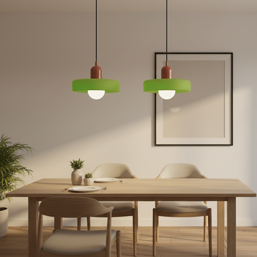 Geometrica | Artistic Handcrafted Glass Bauhaus Pendant Light 23