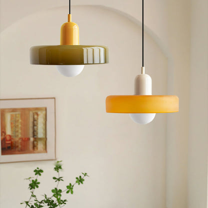 Geometrica | Artistic Handcrafted Glass Bauhaus Pendant Light 29