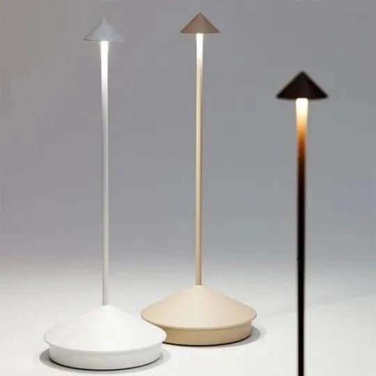 LumaVale | Modern Rechargeable Wireless LED Table Lamp for Indoor & Outdoor Use