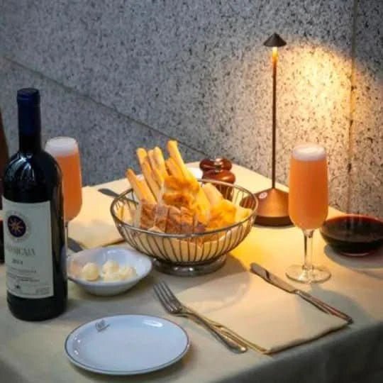 LumaVale | Modern Rechargeable Wireless LED Table Lamp for Indoor & Outdoor Use