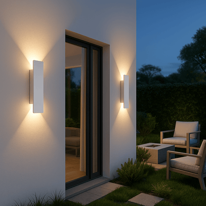 Streamline | Modern IP65 Weather-Resistant Outdoor LED Wall Light