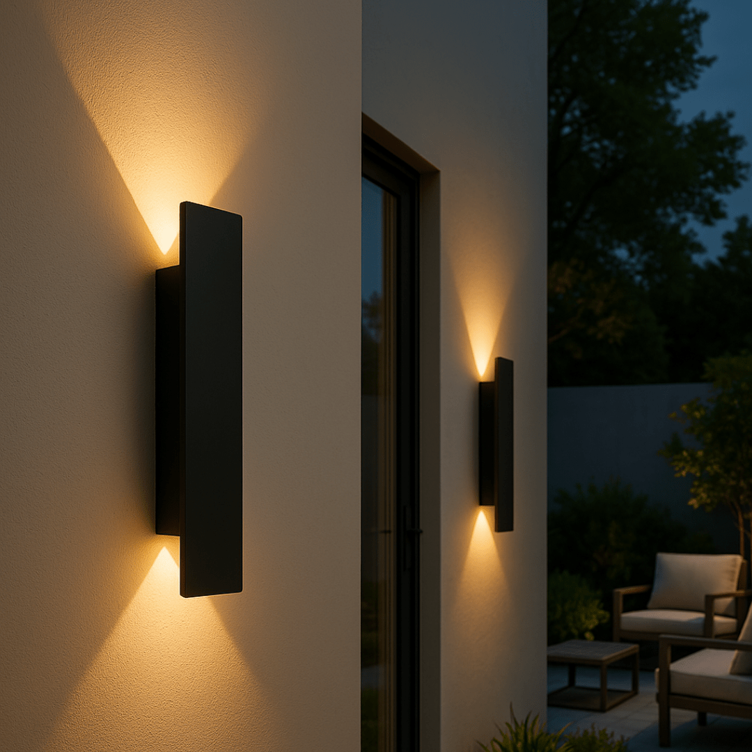Streamline | Modern IP65 Weather-Resistant Outdoor LED Wall Light
