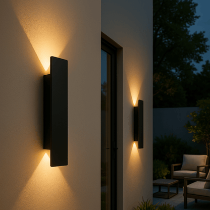 Streamline | Modern IP65 Weather-Resistant Outdoor LED Wall Light