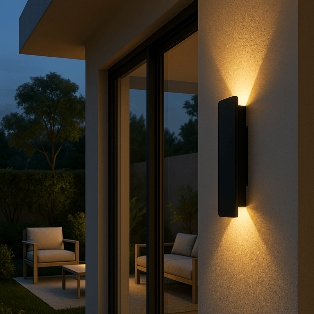 Streamline | Modern IP65 Weather-Resistant Outdoor LED Wall Light