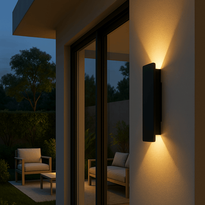 Streamline | Modern IP65 Weather-Resistant Outdoor LED Wall Light