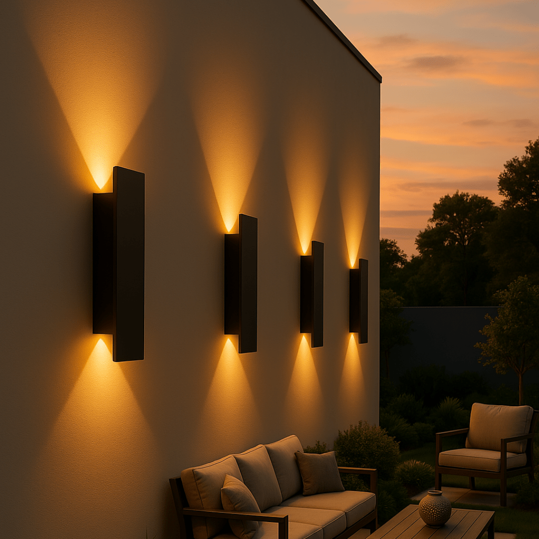 Streamline | Modern IP65 Weather-Resistant Outdoor LED Wall Light