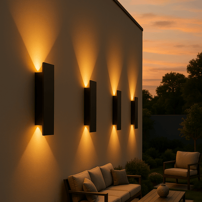 Streamline | Modern IP65 Weather-Resistant Outdoor LED Wall Light