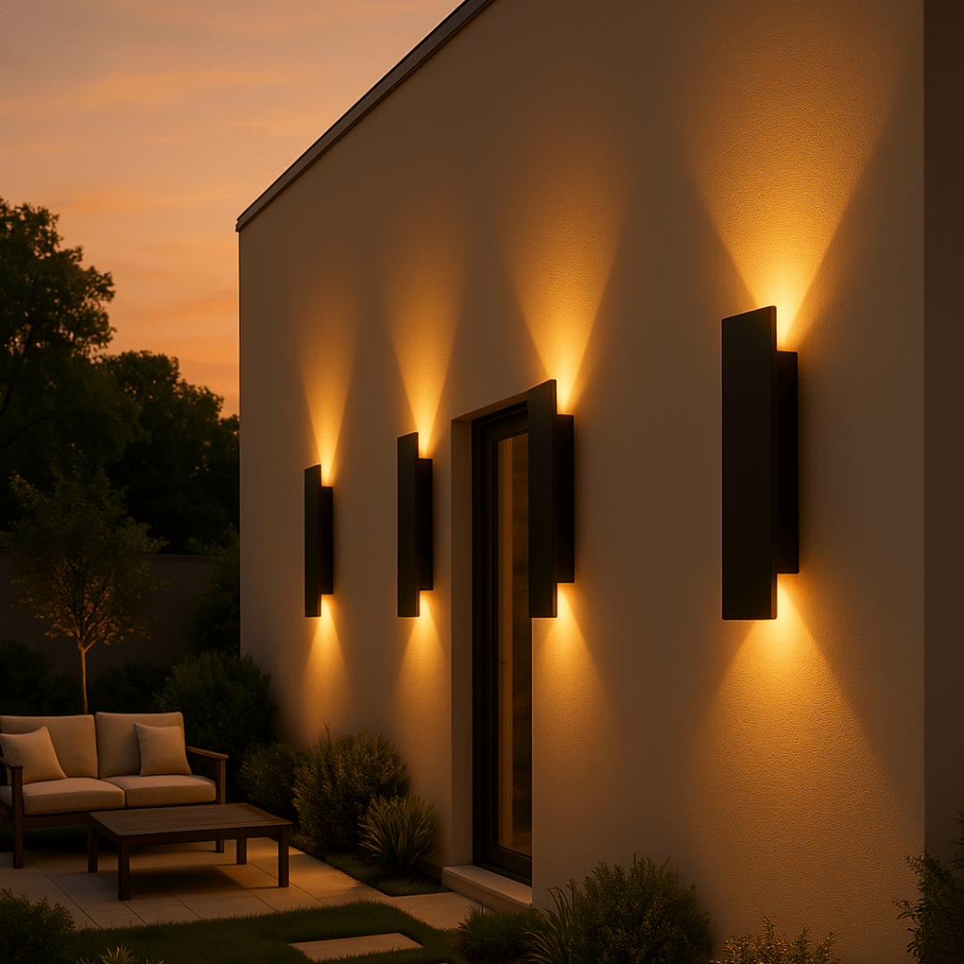 Streamline | Modern IP65 Weather-Resistant Outdoor LED Wall Light