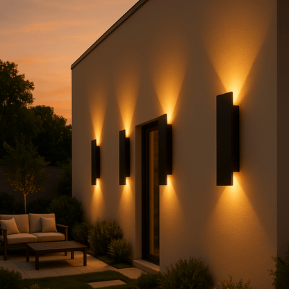 Streamline | Modern IP65 Weather-Resistant Outdoor LED Wall Light