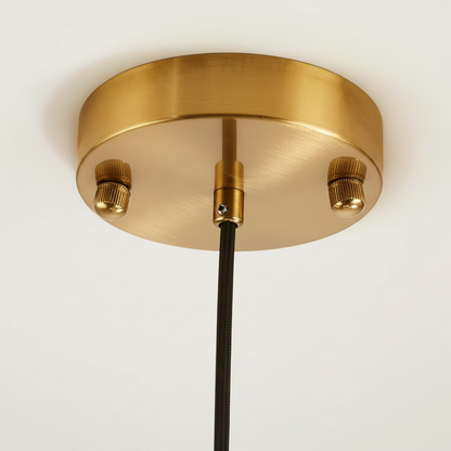 Luminara | Sleek Modern Glass Minimalist Pendant Light Fixture 8