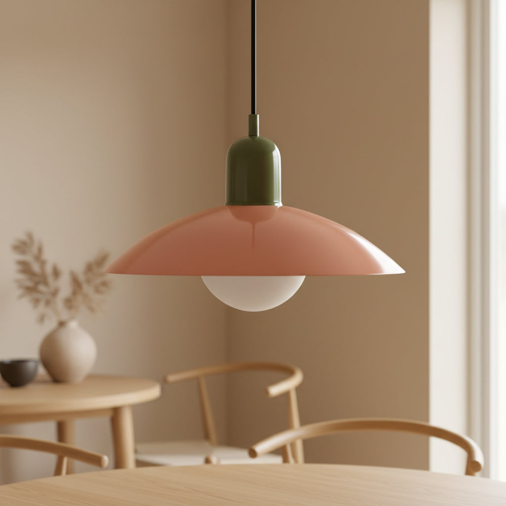 MacaronGlow | Stylish Elegant Bauhaus Minimalist Pendant Lamp Fixture 18