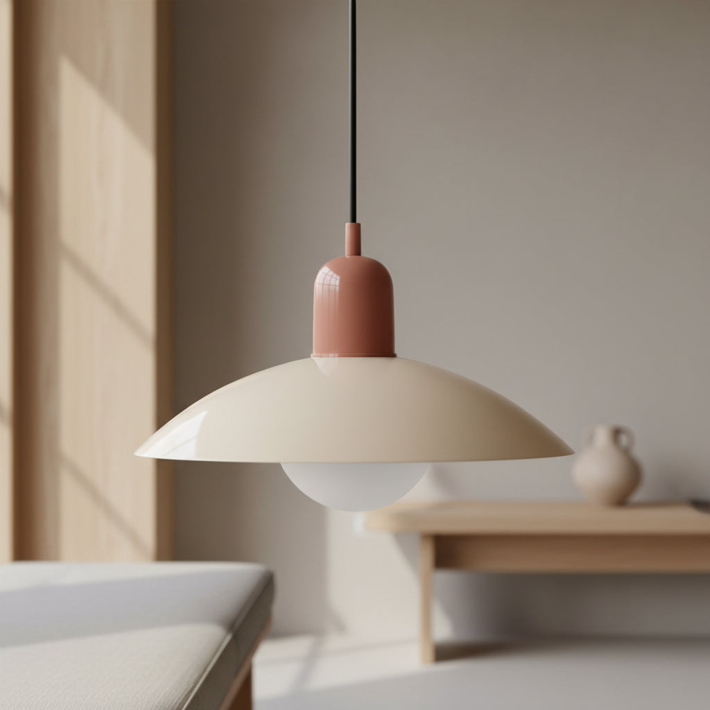 MacaronGlow | Stylish Elegant Bauhaus Minimalist Pendant Lamp Fixture 2