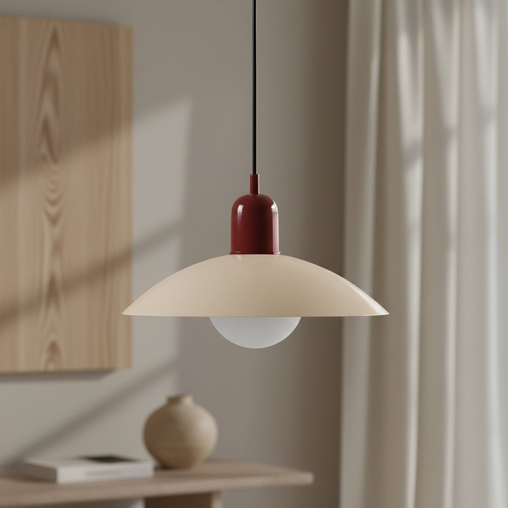 MacaronGlow | Stylish Elegant Bauhaus Minimalist Pendant Lamp Fixture 4