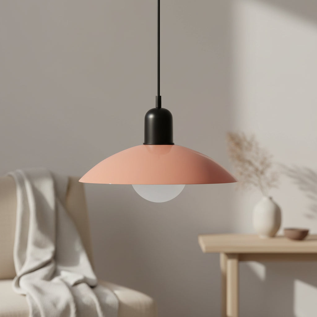MacaronGlow | Stylish Elegant Bauhaus Minimalist Pendant Lamp Fixture 7