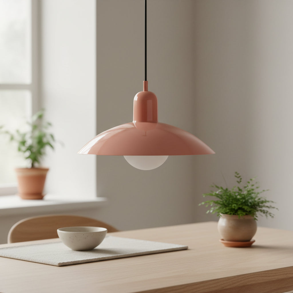 MacaronGlow | Stylish Elegant Bauhaus Minimalist Pendant Lamp Fixture 8