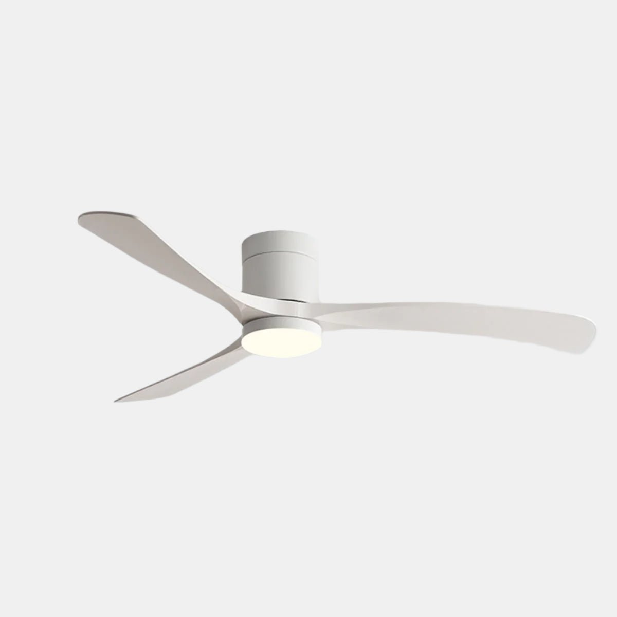 AeroLume | Modern Quiet 6-Speed LED Ceiling Fan with Reversible Airflow & Remote Control