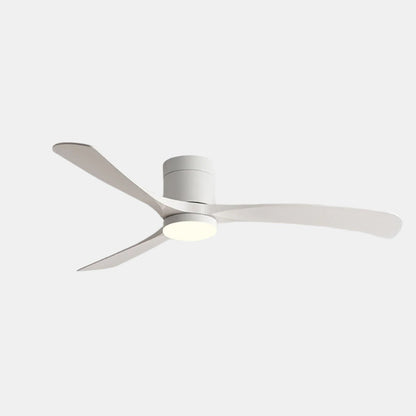 AeroLume | Modern Quiet 6-Speed LED Ceiling Fan with Reversible Airflow & Remote Control