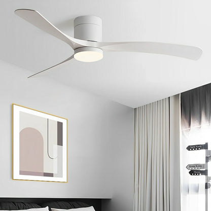 AeroLume | Modern Quiet 6-Speed LED Ceiling Fan with Reversible Airflow & Remote Control
