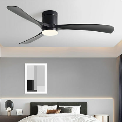 AeroLume | Modern Quiet 6-Speed LED Ceiling Fan with Reversible Airflow & Remote Control