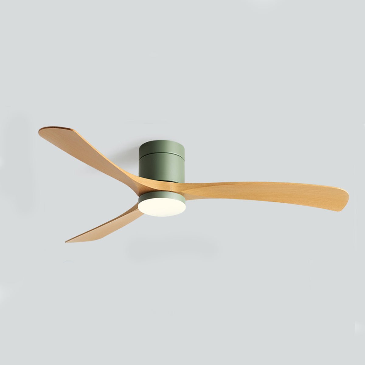 AeroLume | Modern Quiet 6-Speed LED Ceiling Fan with Reversible Airflow & Remote Control
