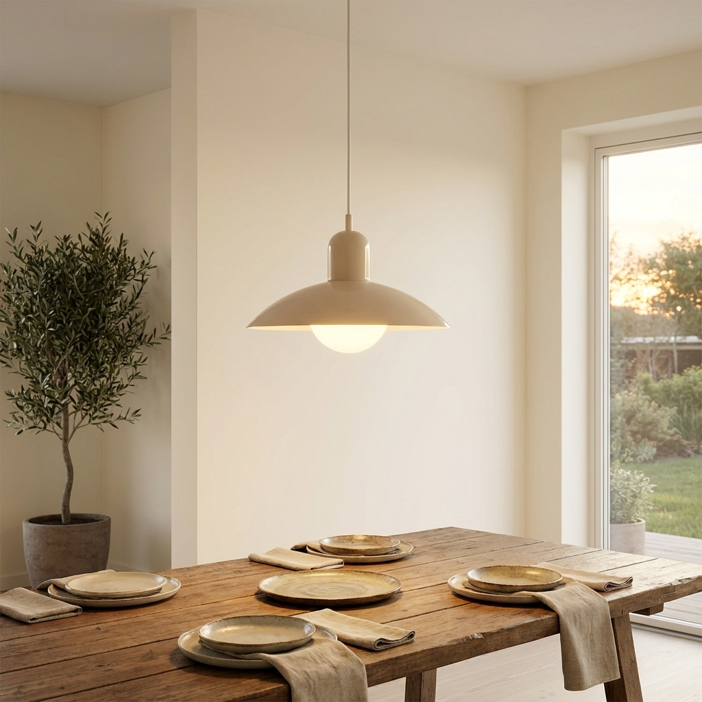 MacaronGlow | Stylish Elegant Bauhaus Minimalist Pendant Lamp Fixture