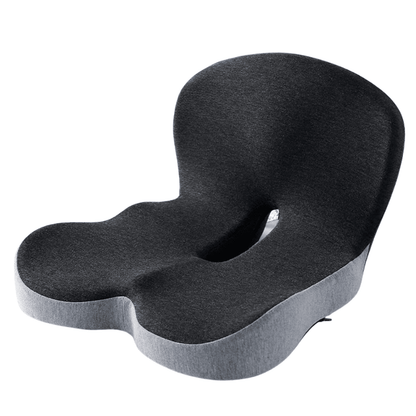 ErgoNest | High-Density Memory Foam Lumbar Support Cushion for Chair & Car
