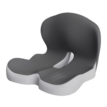 ErgoNest | High-Density Memory Foam Lumbar Support Cushion for Chair & Car