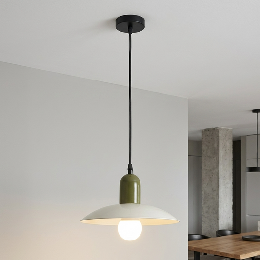 Skandynawska Lampa Wisząca Macaron Metalowa nad Stół MacaronGlow