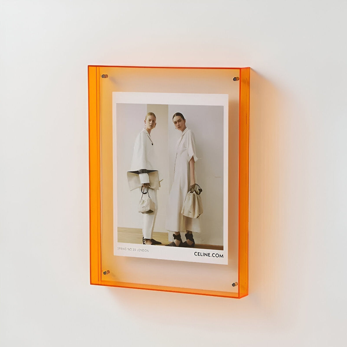 LucentFrame | Minimalist Clear Acrylic Photo Frame Display Stand