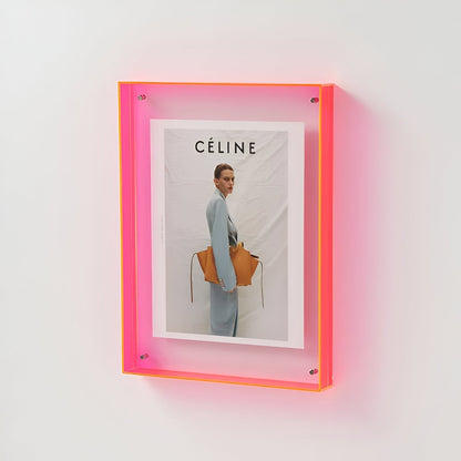 LucentFrame | Minimalist Clear Acrylic Photo Frame Display Stand