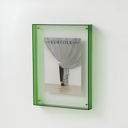 LucentFrame | Minimalist Clear Acrylic Photo Frame Display Stand